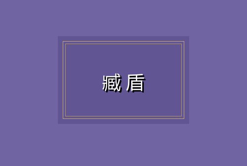 臧盾