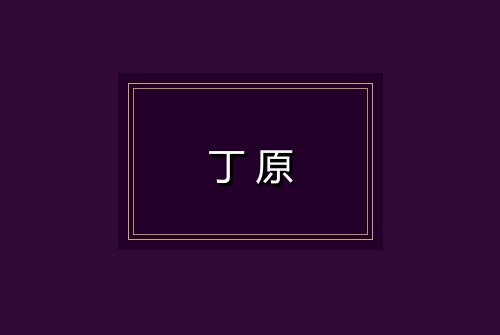 丁原