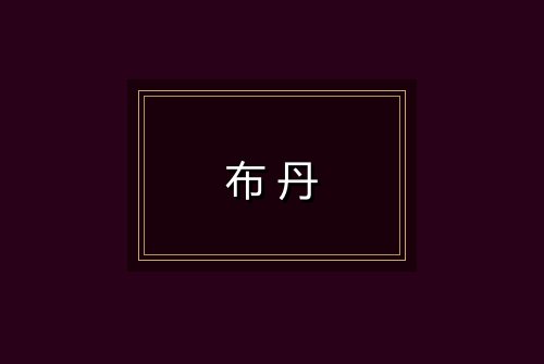 布丹
